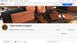 Yoder Leather Company - Handmade Amish Leather Goods