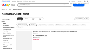 Alcantara - Craft Fabric for Sale