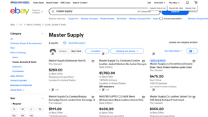 Master Supply - Jackets and Coats