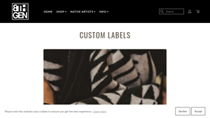 Eighth Generation - Custom Leather Labels