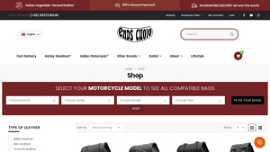 Ends Cuoio - Motorcycle Leather Saddlebags