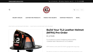 Engine Company - Build Your TL2 Leather Helmet (NFPA) Pre-Order