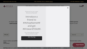 Epica - Handmade Italian Leather Journals