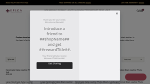 Epica - Personalized Leather Photo Albums