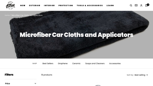 Ethos Car Care - Microfiber Car Cloths