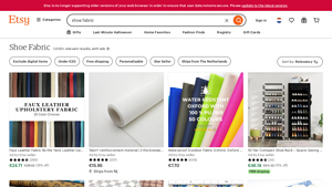 Etsy - Unique Shoe Fabrics
