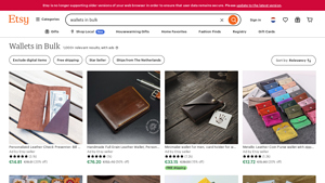 Etsy - Unique Wallets