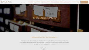 Evans - Shoe Lining Repairs
