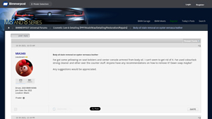 Bimmerpost - Key Cleaning Products