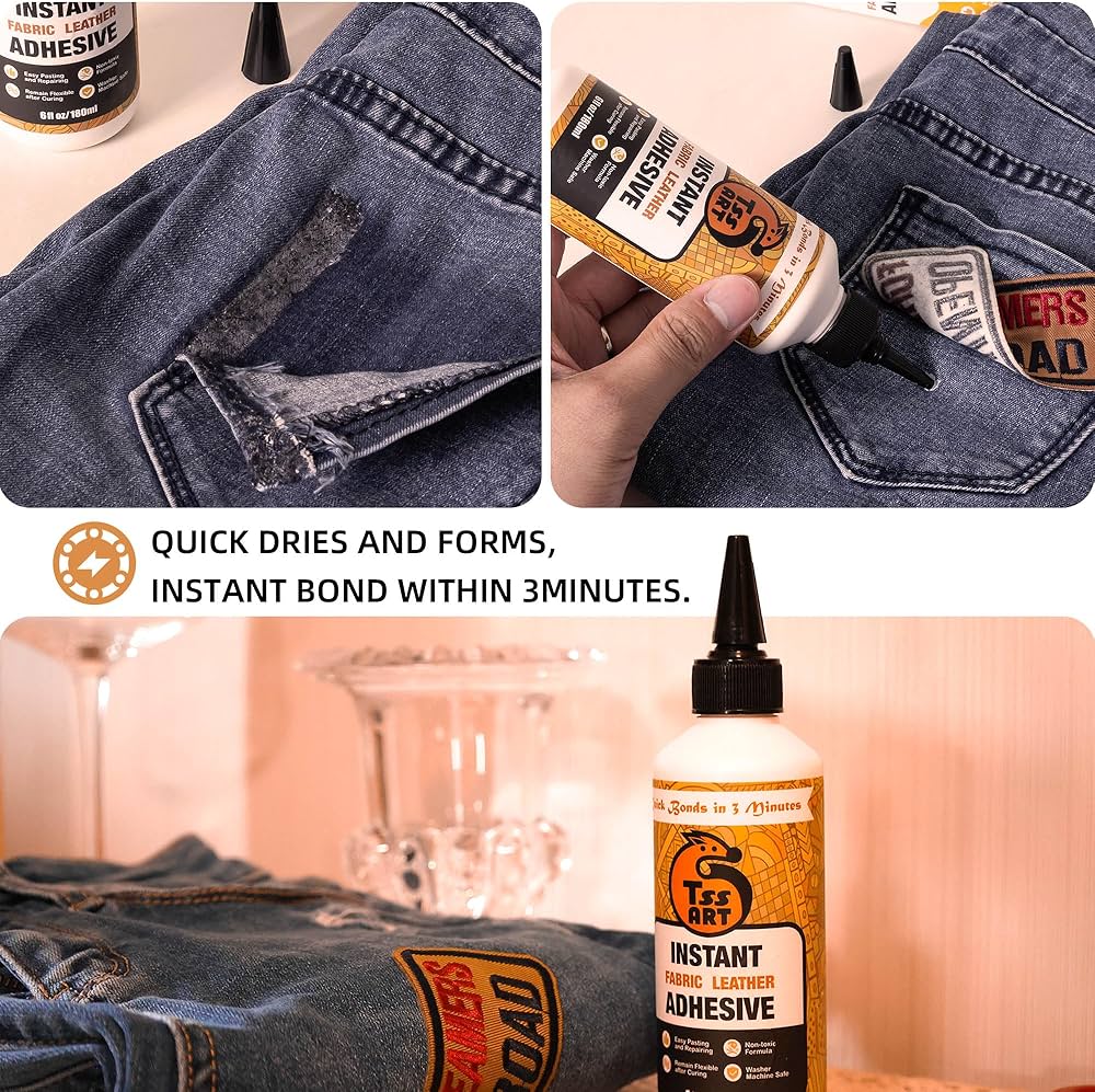 An application scenario or product detail of fabric and leather adhesive - Image 2