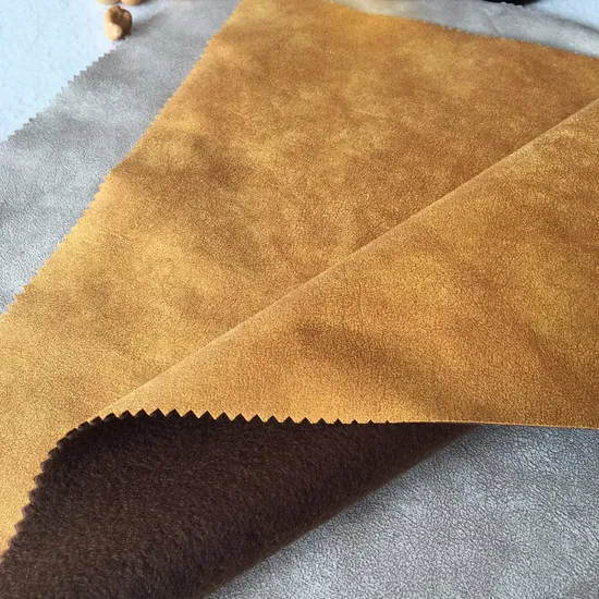 An application scenario or product detail of fabric faux suede - Image 10