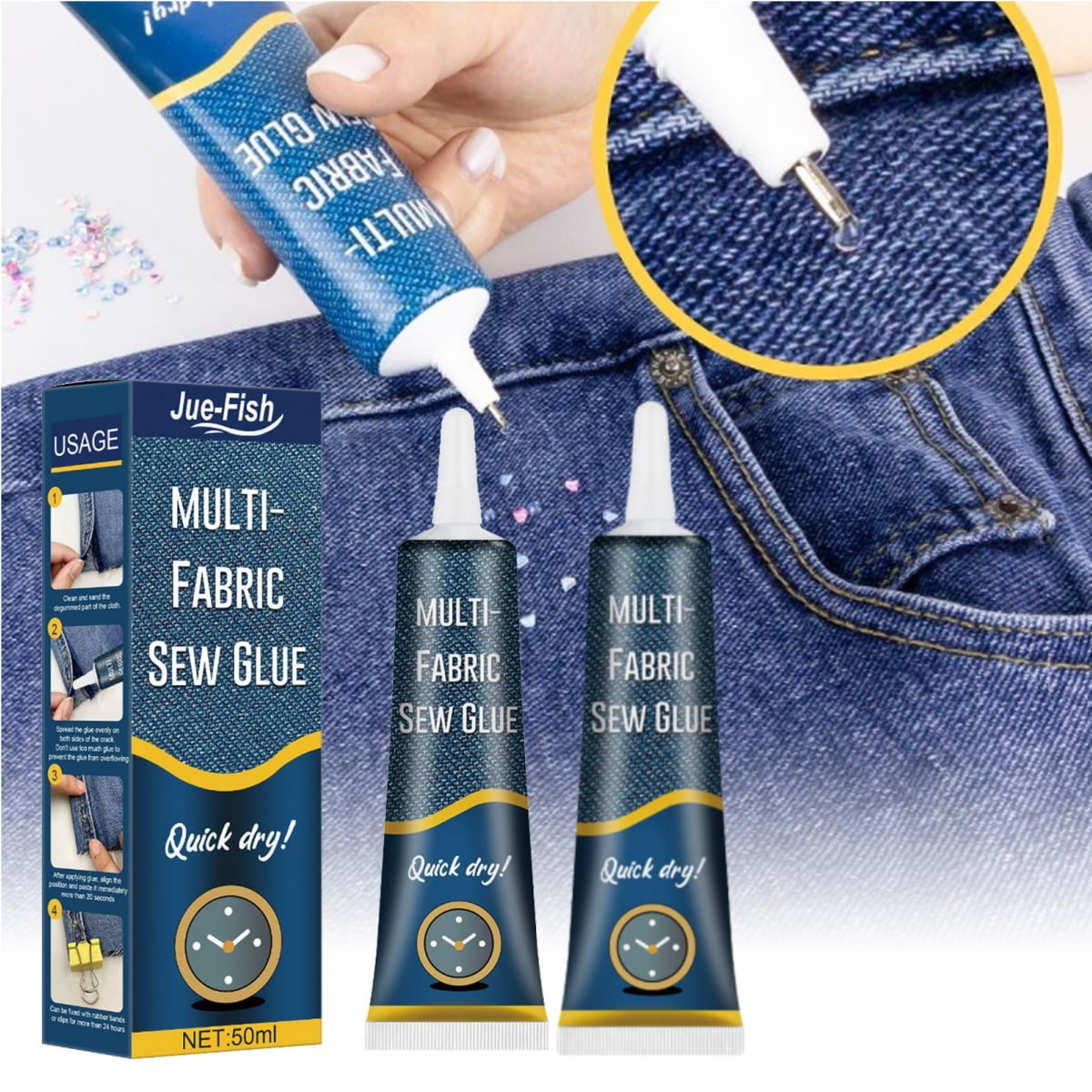 An application scenario or product detail of fabric glue for leather - Image 7