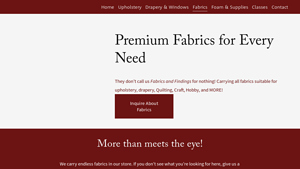 Fabrics and Findings - High-Quality Upholstery Fabrics