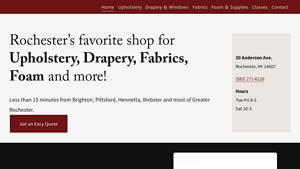 Fabrics & Findings - Upholstery & Slipcovers