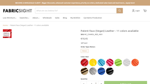 Fabricsight - Patent Faux Leather