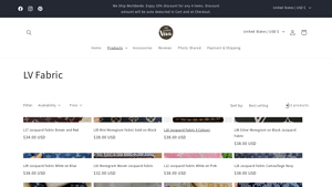 Louis Vuitton - Premium Fabric Selection