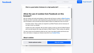 Facebook - High Quality Leather Belts