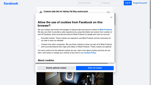 Handmade Beaded Motorcycle Fuel Tank Bib