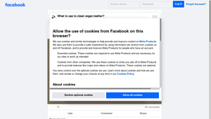 Facebook - Vegan Leather Solutions
