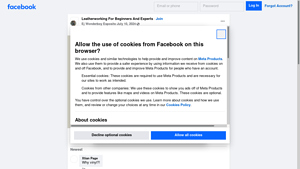 Facebook - Leatherworking & Motorcycle Seat Reupholstering