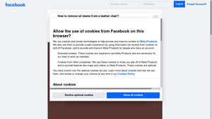 Facebook - Furniture Repair & Restoration