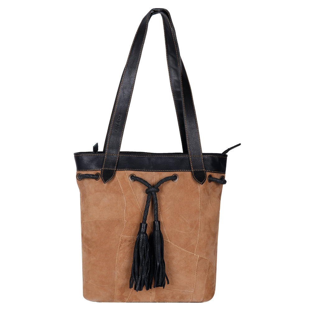 An application scenario or product detail of fair trade leather bag - Image 17