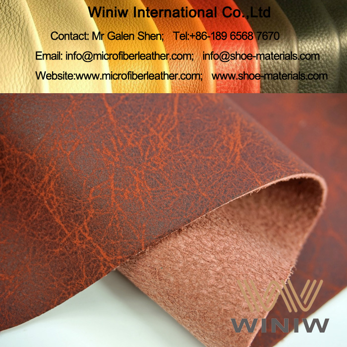 An application scenario or product detail of fake leather upholstery fabric - Image 10