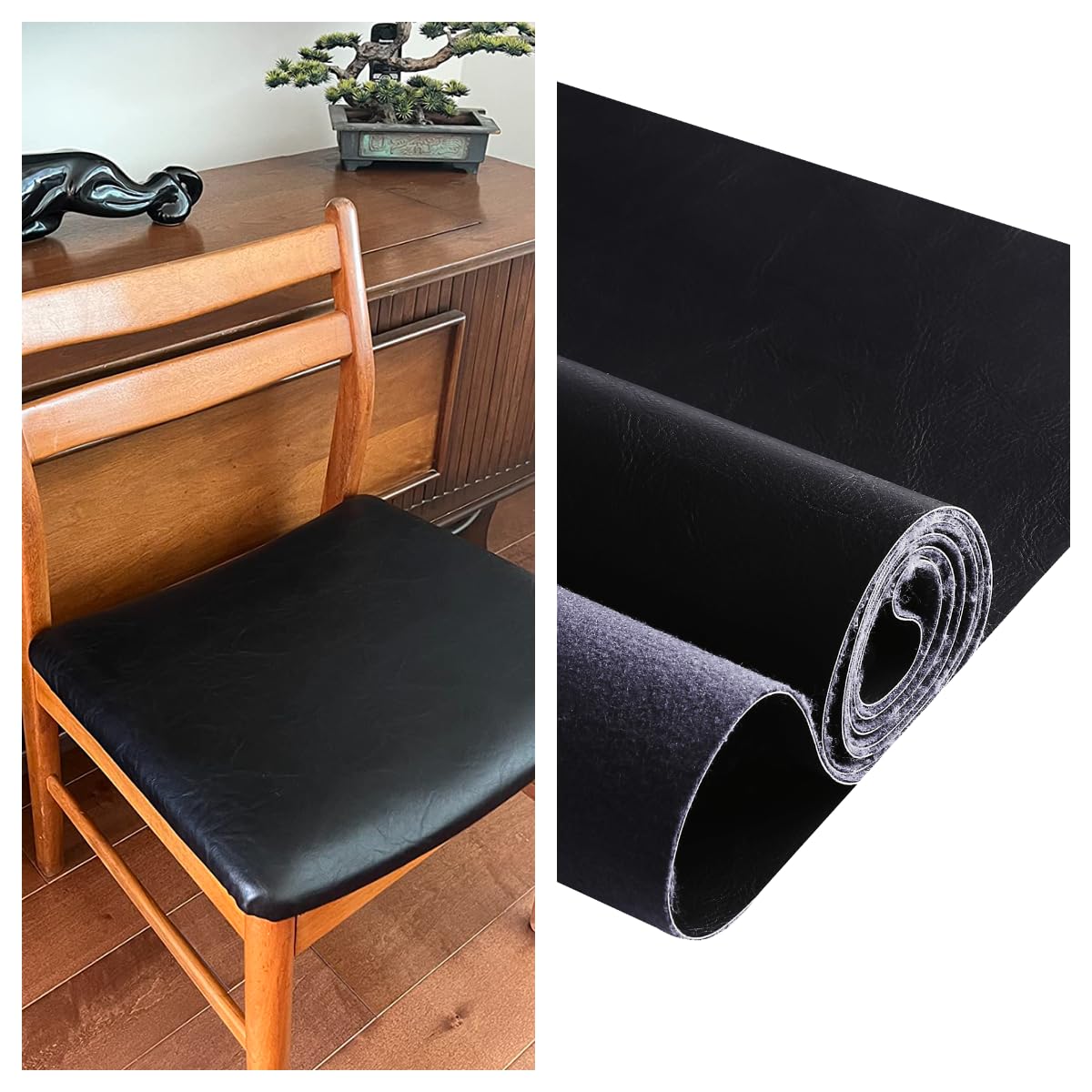 An application scenario or product detail of fake leather upholstery fabric - Image 22