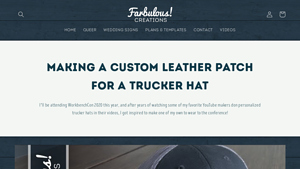 Farbulous Creations - Custom Leather Patches for Trucker Hats