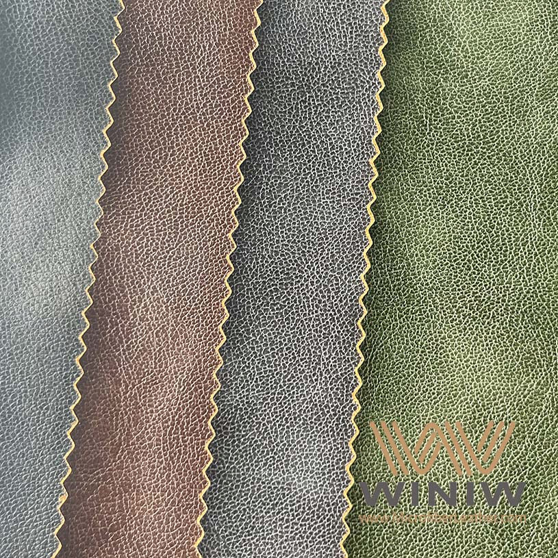An application scenario or product detail of faux leather garment fabric - Image 5