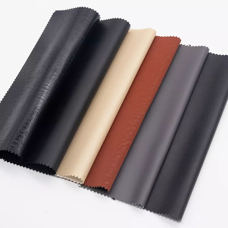 An application scenario or product detail of faux leather material for clothing - Image 15