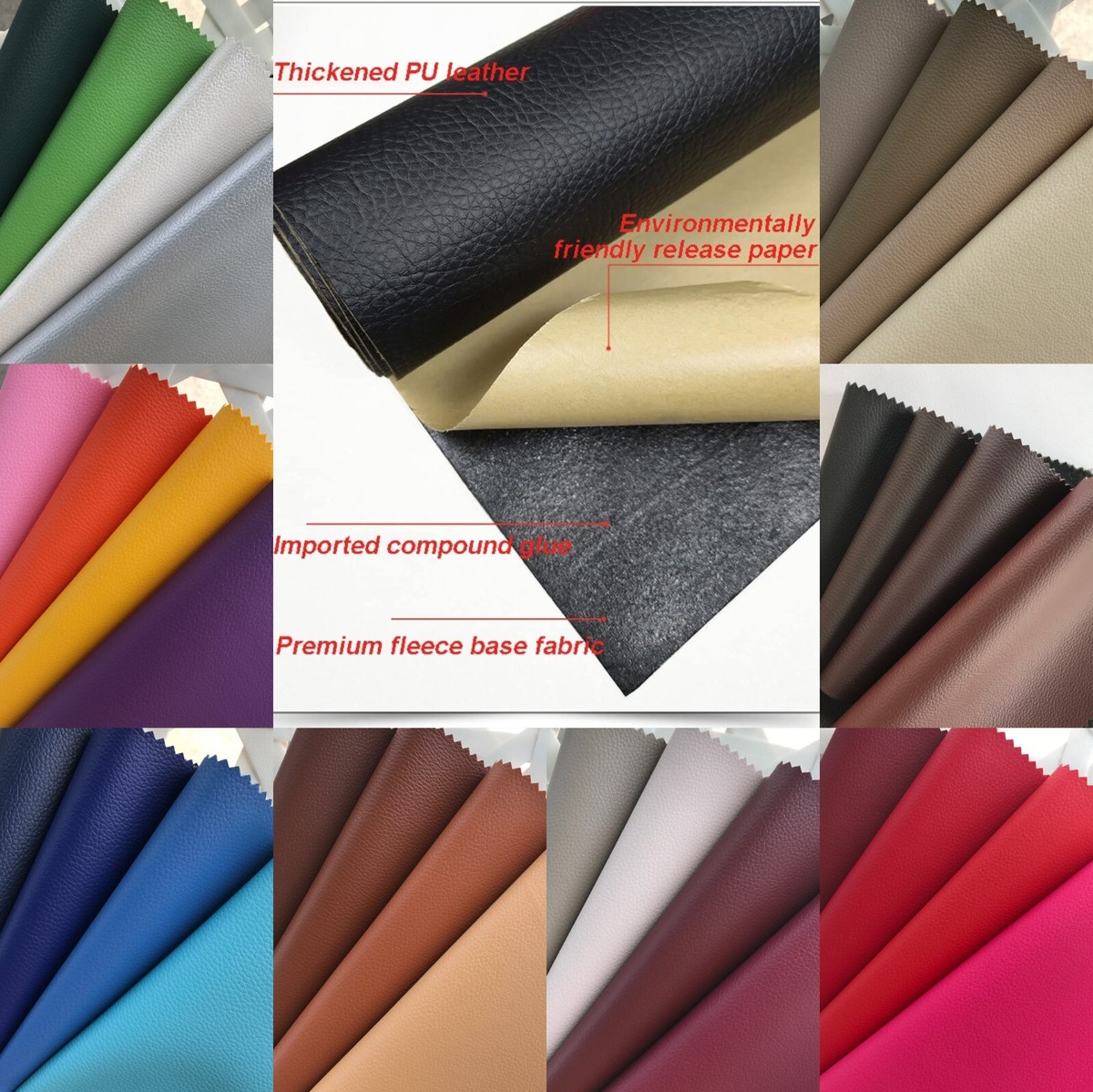 An application scenario or product detail of faux leather vinyl fabric - Image 4