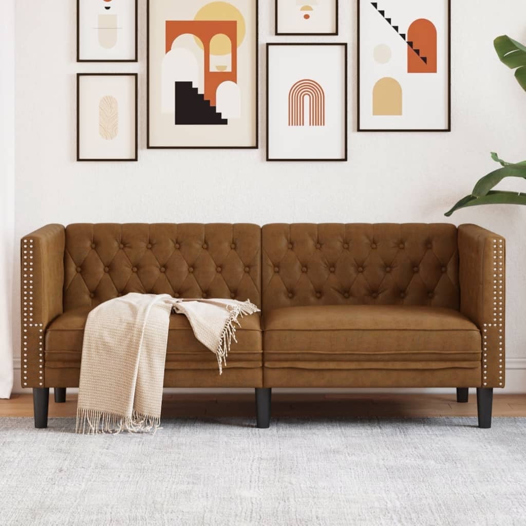 An application scenario or product detail of faux suede couch - Image 14