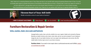 Fibrenew - Leather Furniture Repair