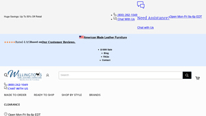 Carolina Custom Leather Furniture - Luxury Leather Sofas