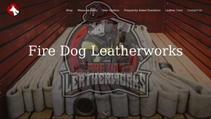 Firedog Leather - Custom Radio Strap