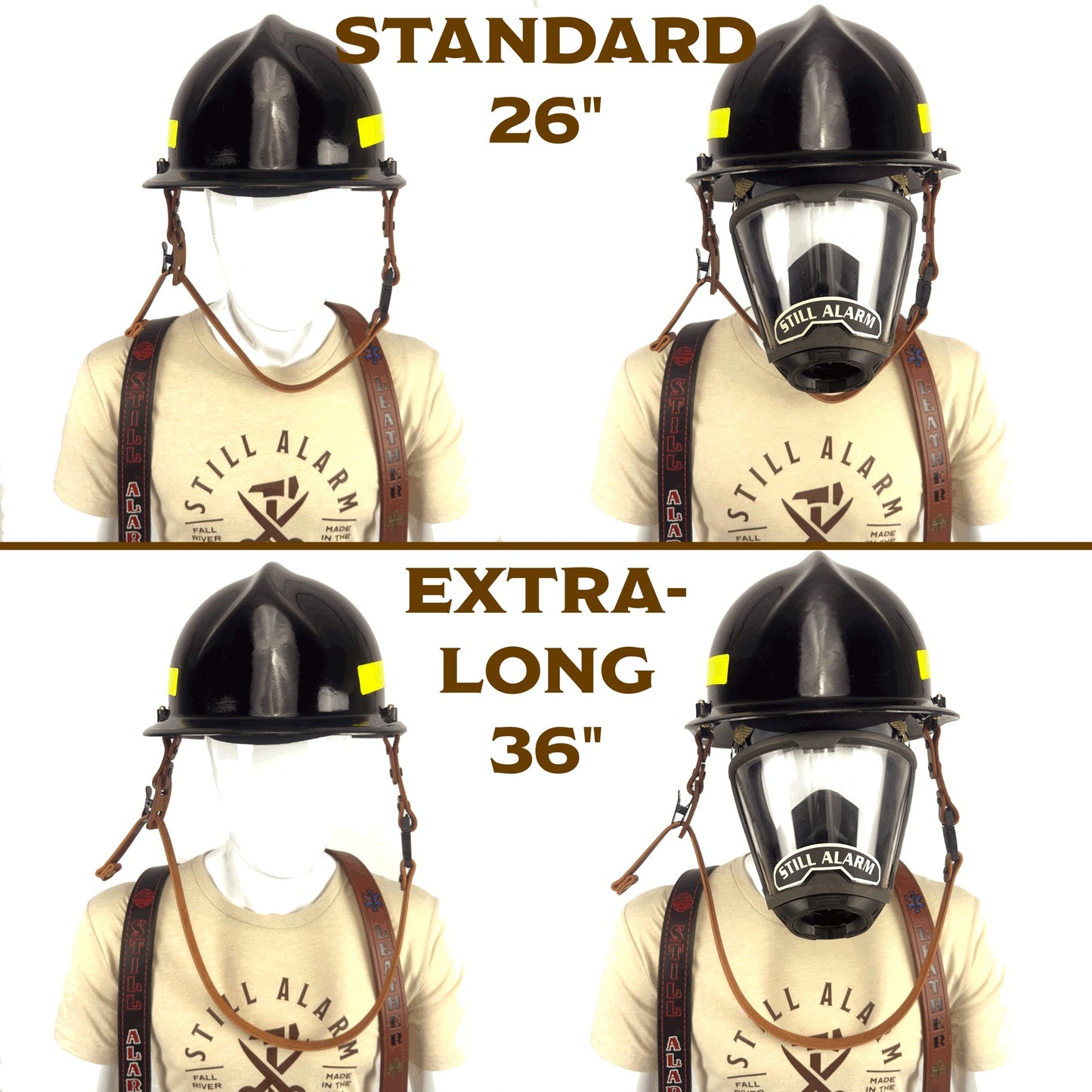 An application scenario or product detail of firefighter helmet leather chin strap - Image 7