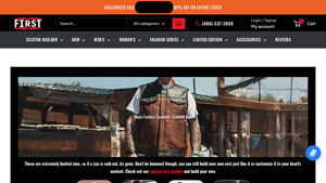 First MFG - Custom Men's and Women's Jackets & Vests
