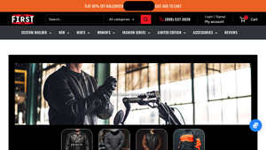 First MFG Co. - Men's Leather Motorcycle Jackets