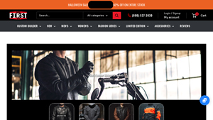 First MFG Co. - Men's Leather Motorcycle Jackets