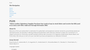 FLUS - Upholstery Supplies & Services