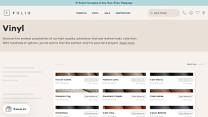 Folio Fabrics - Vinyl & Faux Leather Upholstery