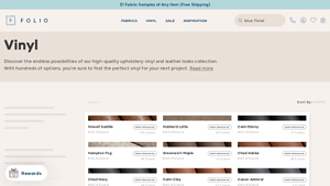 Folio Fabrics - Vinyl & Faux Leather Upholstery