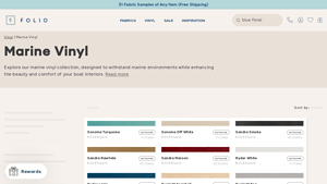 Folio Fabrics - Marine Vinyl Upholstery