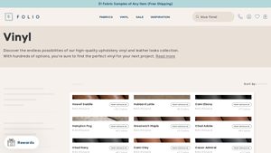 Folio Fabrics - Vinyl & Faux Leather Upholstery