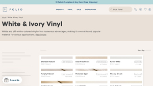Folio Fabrics - Versatile White Vinyl