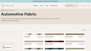 Folio Fabrics - Automotive Upholstery Fabrics