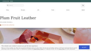 Food52 - Plum Fruit Leather Recipe