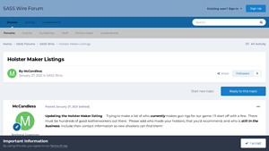 Colt Faro Leather - Custom Leather Goods