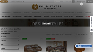 Four States Furniture - Premium Leather Sofas